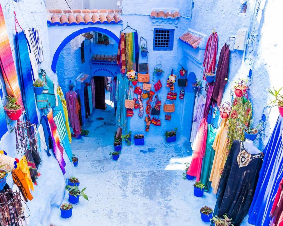 Ferienwohnung Dar Blue Sky Chefchaouen Exterior foto