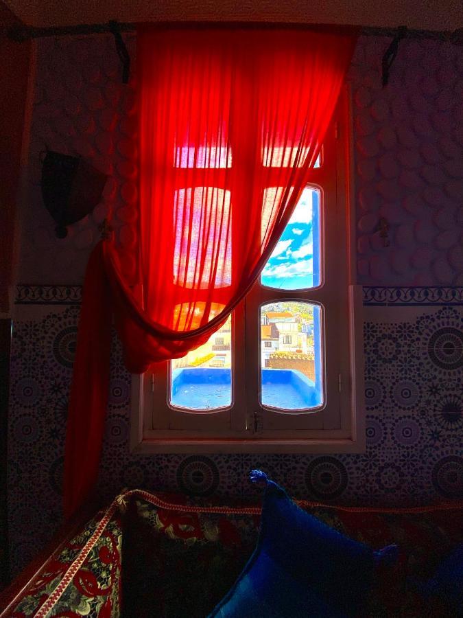 Ferienwohnung Dar Blue Sky Chefchaouen Exterior foto