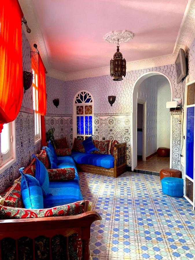 Ferienwohnung Dar Blue Sky Chefchaouen Exterior foto